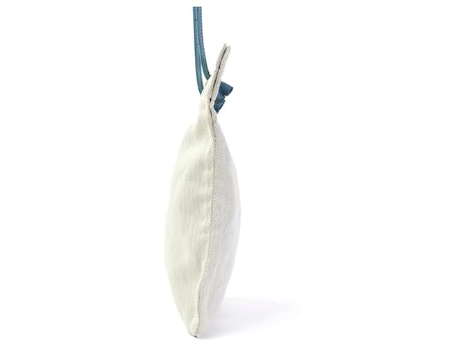 Hermès Borsa a tracolla Hermes Aline PM Blu Beige - vista 2