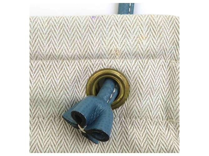 Hermès Borsa a tracolla Hermes Aline PM Blu Beige - vista 7