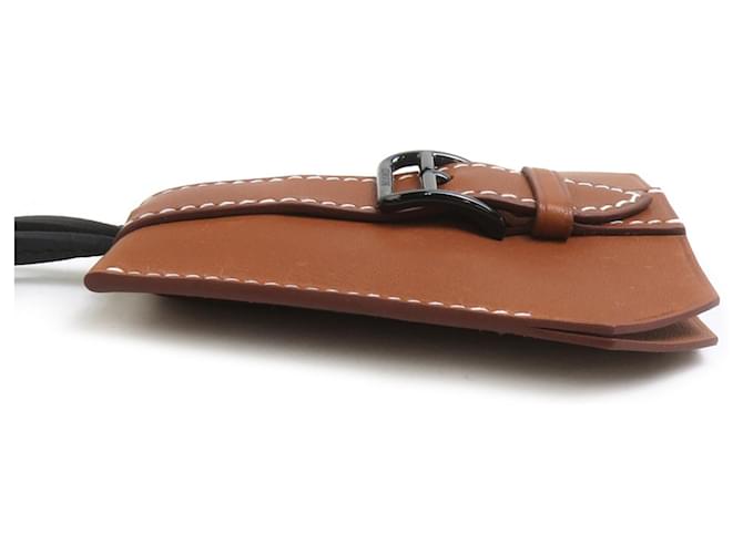 Hermès Collana Hermes HERMES Clochette Marrone Nero Argento - vista 3