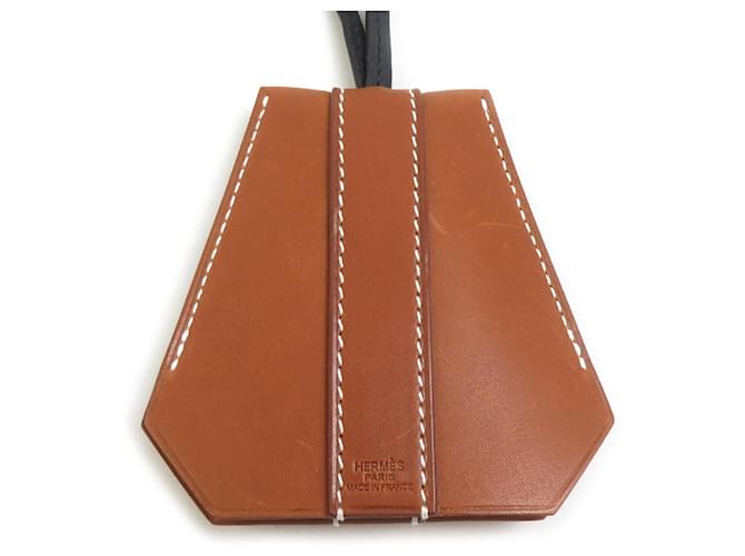 Hermès Collana Hermes HERMES Clochette Marrone Nero Argento - vista 4