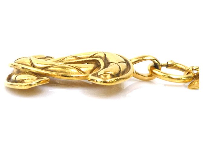 Collana in metallo dorato da donna Chanel D'oro - vista 3