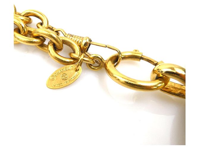 Collana in metallo dorato da donna Chanel D'oro - vista 7