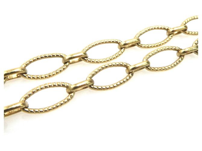 Collar Chanel Coco Mark Multicolor Dorado - vista 6