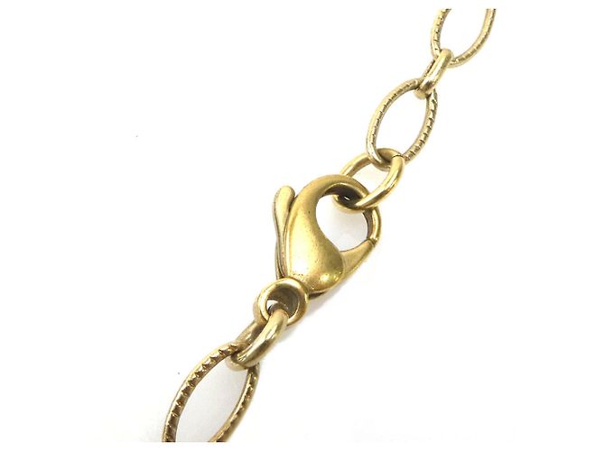 Collar Chanel Coco Mark Multicolor Dorado - vista 9
