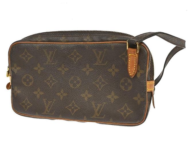Louis Vuitton Pochette Marly Bandouliere Monogram Canvas medium Brown - view 2