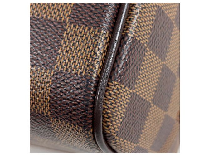 Sac Louis Vuitton Nolita Boston Marron Damier ebène - vue 3