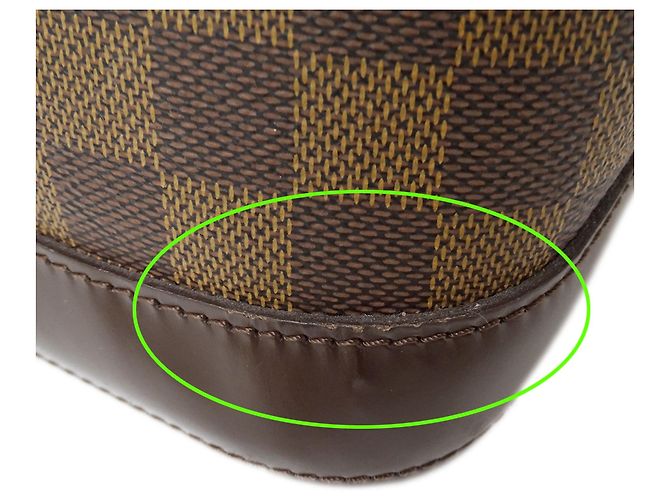 Borsa a mano Louis Vuitton Damier Alma Marrone Damier ebene - vista 14
