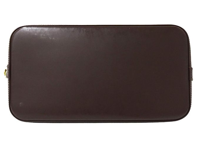 Borsa a mano Louis Vuitton Damier Alma Marrone Damier ebene - vista 3