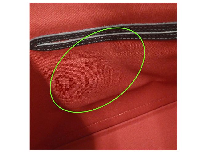 Borsa a mano Louis Vuitton Damier Alma Marrone Damier ebene - vista 7