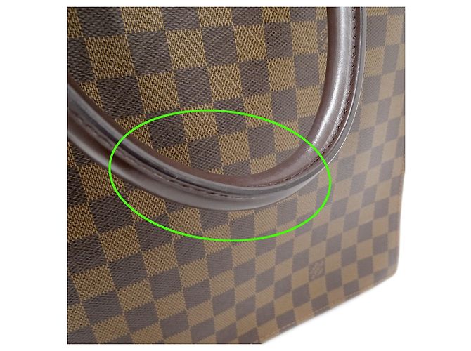 Borsa Tote Louis Vuitton Damier Canvas Marrone Damier ebene - vista 15