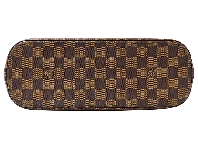 Borsa Tote Louis Vuitton Damier Canvas Marrone Damier ebene - vista 3