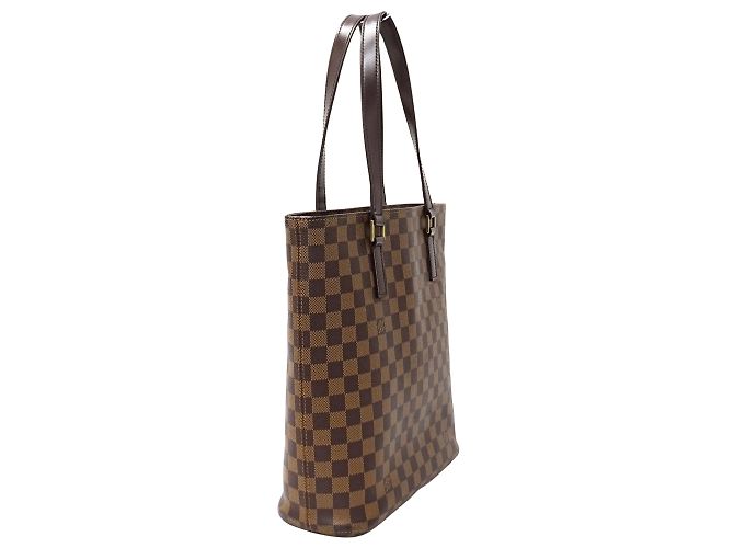 Borsa Tote Louis Vuitton Damier Canvas Marrone Damier ebene - vista 4