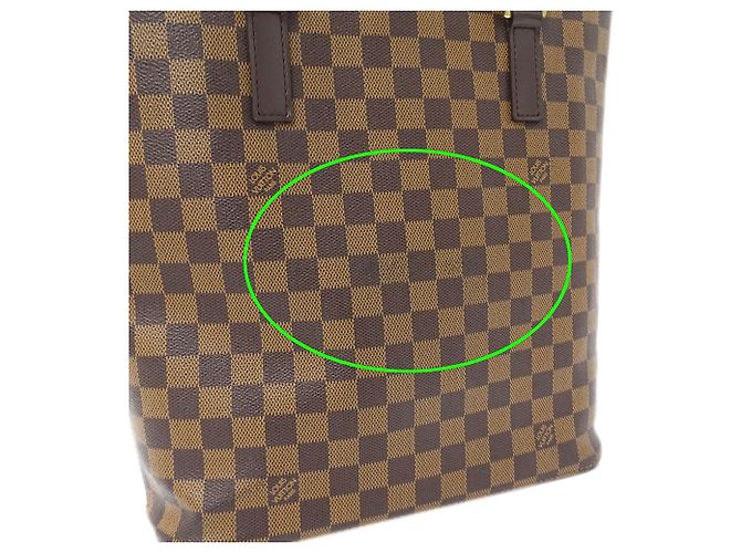 Borsa Tote Louis Vuitton Damier Canvas Marrone Damier ebene - vista 9