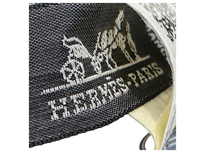 Hermès Cravatta in seta blu da uomo Hermes - vista 9