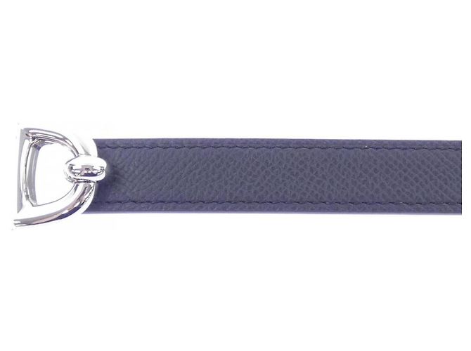 Hermès Cintura Hermes THALASSA 18mm Nera Nero - vista 4