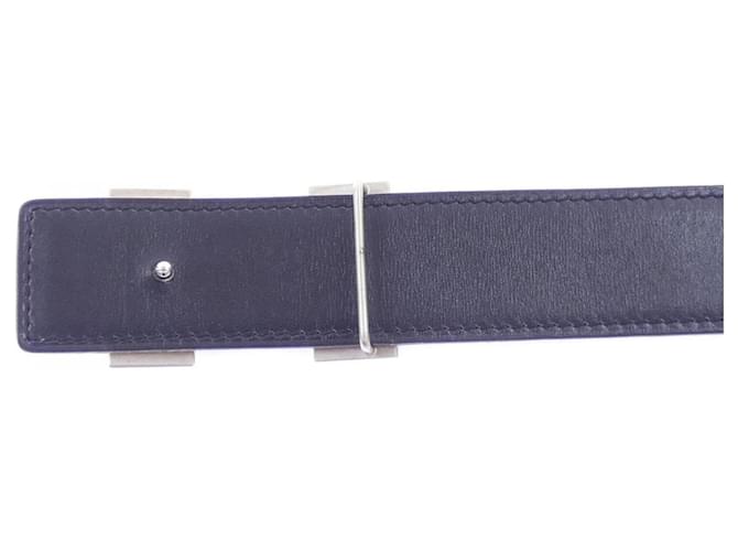 Hermès Hermes H 32mm Wendelgürtel Braun Schwarz - Ansicht 3