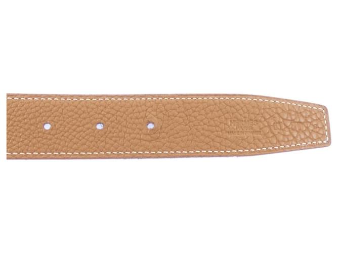Hermès Hermes H 32mm Wendelgürtel Braun Schwarz - Ansicht 4