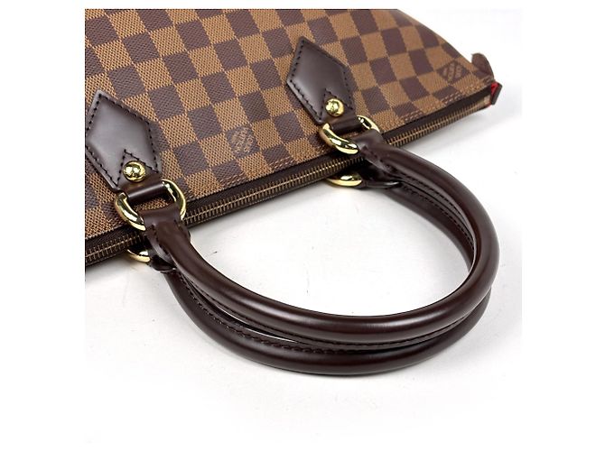 Borsa a mano Louis Vuitton Saleya PM Tote Bag Marrone Damier ebene - vista 5