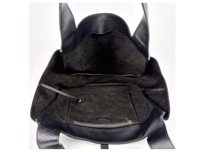 Saint Laurent Le Sancassette Bear Tote Bag Black - view 7