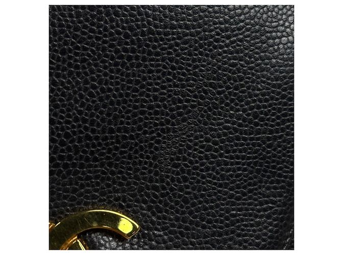 Zaino Chanel nero in vitello grana - vista 6