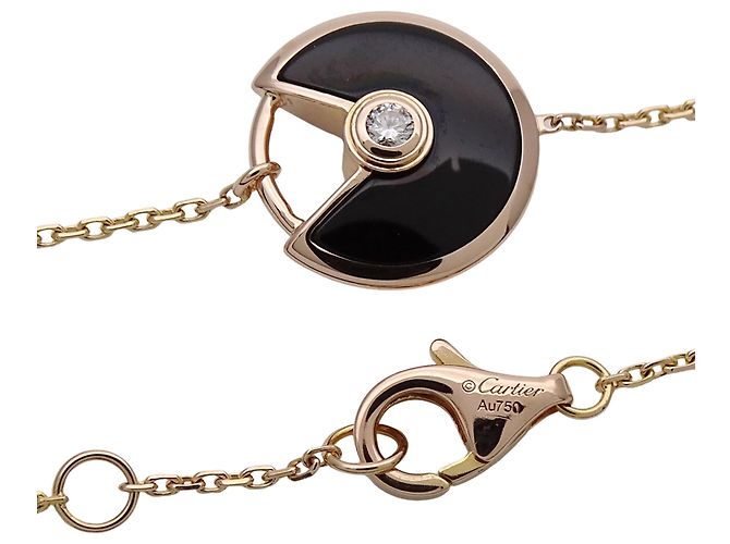 Bracciale con charm Cartier Pink Gold D'oro - vista 4