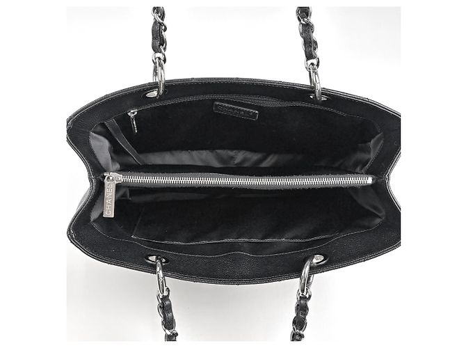 Borsa Tote Chanel Matelassé Nera Nero - vista 11