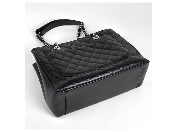 Borsa Tote Chanel Matelassé Nera Nero - vista 2