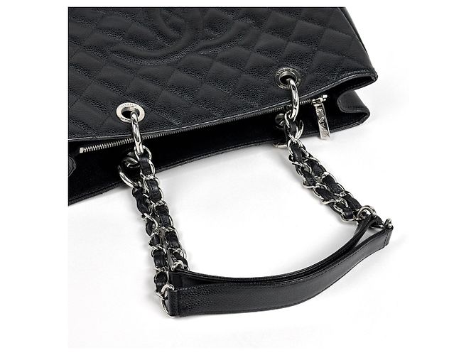 Borsa Tote Chanel Matelassé Nera Nero - vista 7
