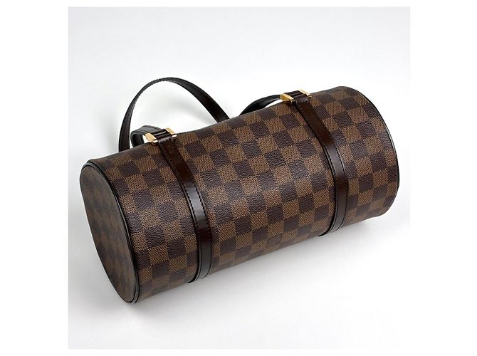 Borsa a mano Louis Vuitton Papillon 26 Marrone Damier ebene - vista 2