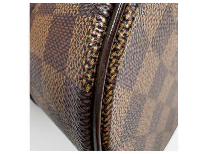 Borsa a mano Louis Vuitton Papillon 26 Marrone Damier ebene - vista 3