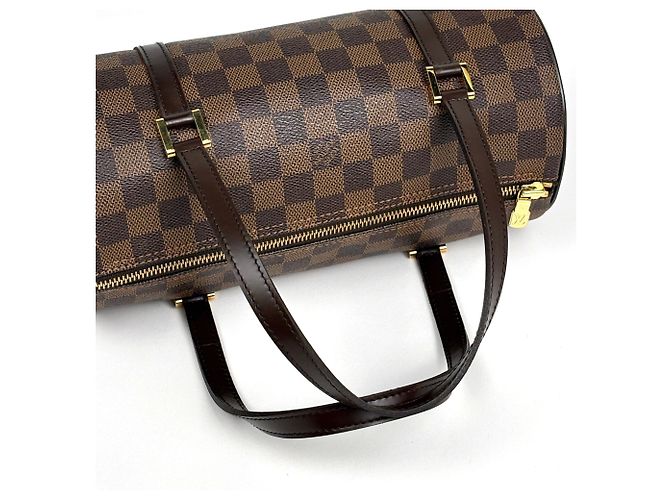 Borsa a mano Louis Vuitton Papillon 26 Marrone Damier ebene - vista 7