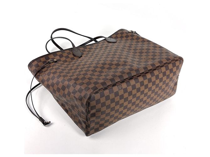 Saco Tote Louis Vuitton Neverfull GM Marrom Damier ebene - vista 2