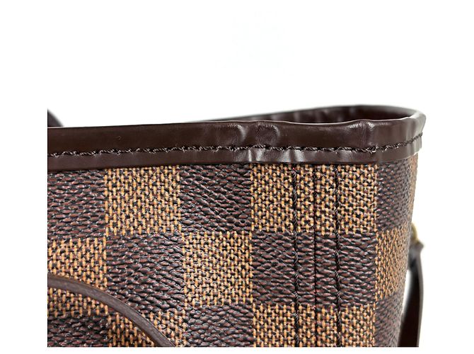 Saco Tote Louis Vuitton Neverfull GM Marrom Damier ebene - vista 4