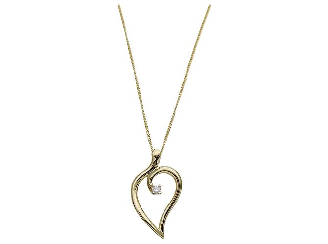 Collar Corazón Hoja en Oro Amarillo Tiffany & Co. Dorado - vista 2