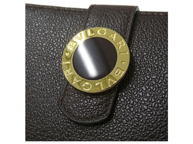 Bulgari Bvlgari Dark Brown Leather Long Wallet - view 10