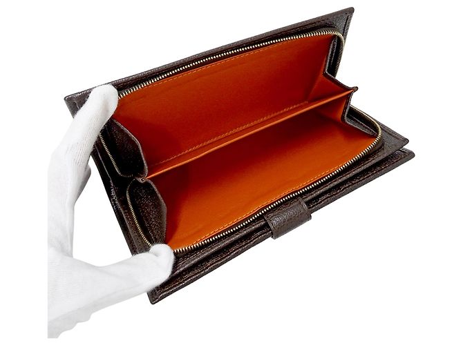 Bulgari Bvlgari Dark Brown Leather Long Wallet - view 7