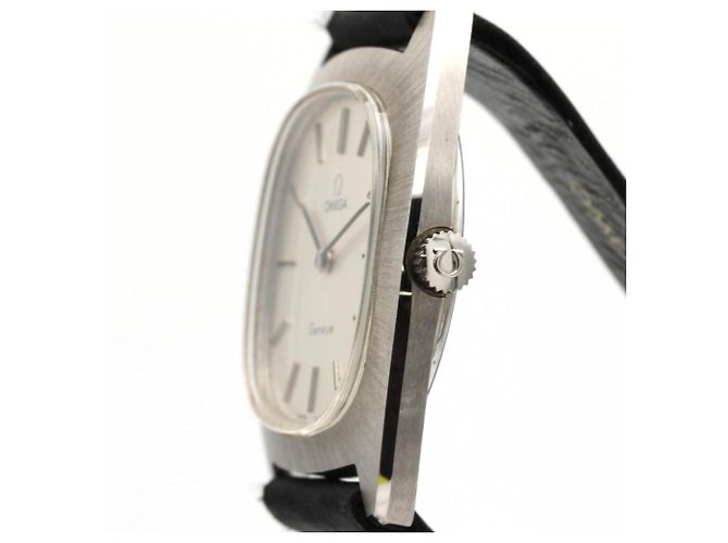 Reloj de pulsera Omega Geneve de acero inoxidable con cuerda manual - vista 3