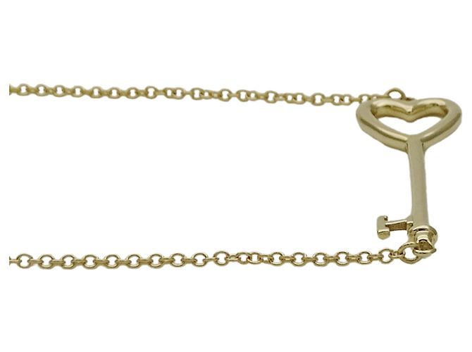 Collana Chiave Cuore in Oro Giallo Tiffany & Co. D'oro - vista 3