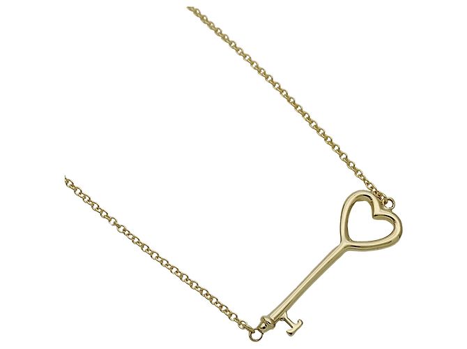Collana Chiave Cuore in Oro Giallo Tiffany & Co. D'oro - vista 4