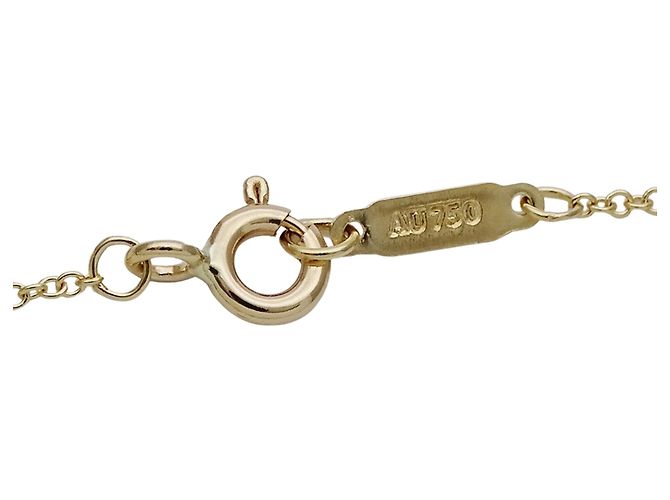 Collana Chiave Cuore in Oro Giallo Tiffany & Co. D'oro - vista 5
