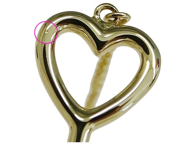 Collana Chiave Cuore in Oro Giallo Tiffany & Co. D'oro - vista 7