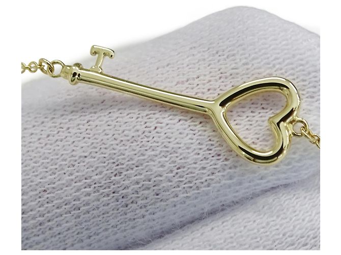 Collana Chiave Cuore in Oro Giallo Tiffany & Co. D'oro - vista 8