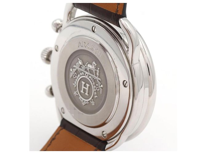 Hermès Orologio automatico Hermes Arceau Chrono AR4.910 SS - vista 4