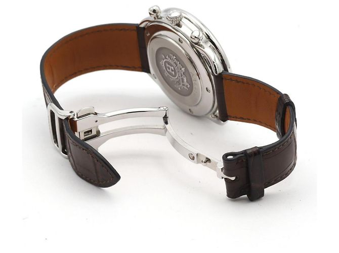 Hermès Orologio automatico Hermes Arceau Chrono AR4.910 SS - vista 6