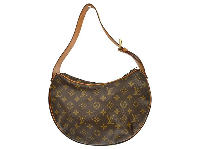 Louis Vuitton Croissant Monogram MM Marrone - vista 2
