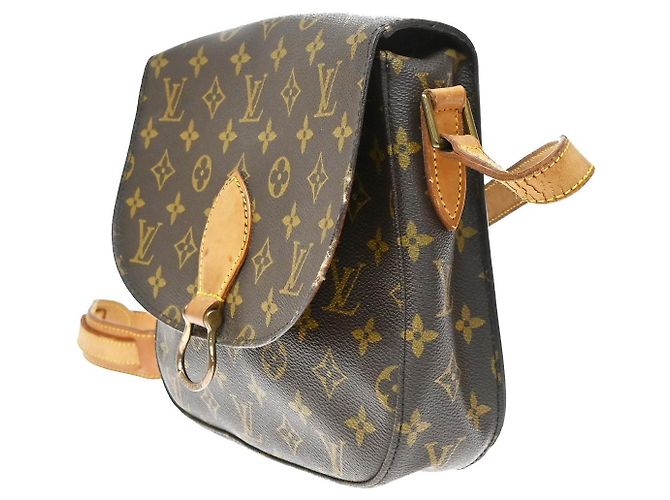 Louis Vuitton Saint Cloud Monogram GM Marrone - vista 2