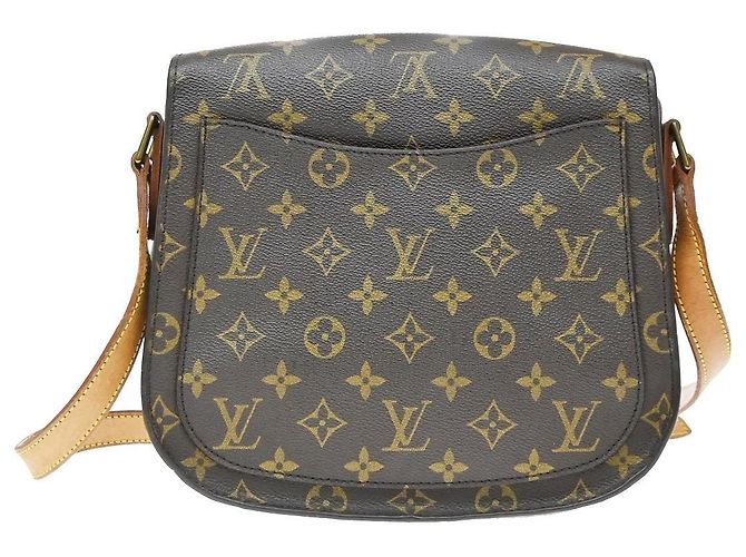 Louis Vuitton Saint Cloud Monogram GM Marrone - vista 3