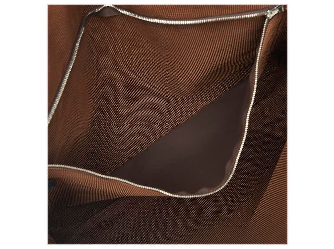 Hermès Borsa a tracolla Hermes Herline Bassas MM Marrone - vista 8