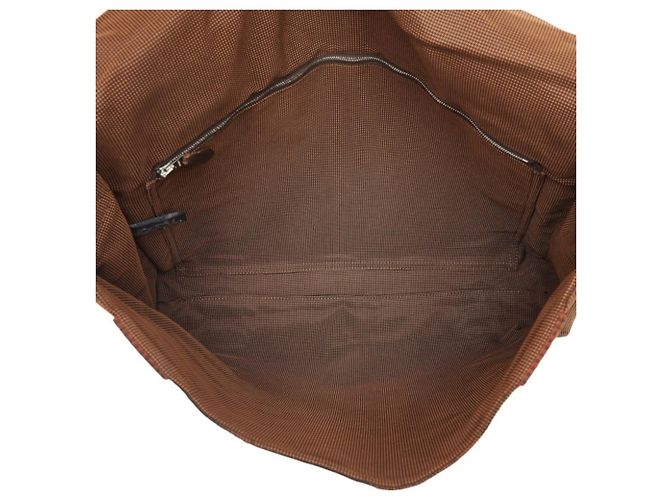 Hermès Borsa a tracolla Hermes Herline Bassas MM Marrone - vista 9