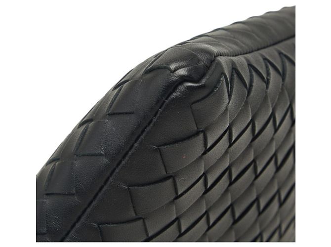 Borsa a pochette Intrecciato Bottega Veneta Nero - vista 4